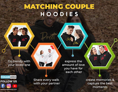High Quality Cotton Matching Couple Hoodies