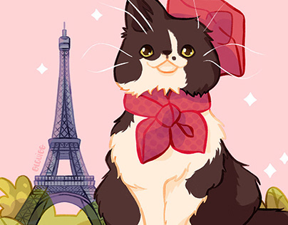 Cat in Paris