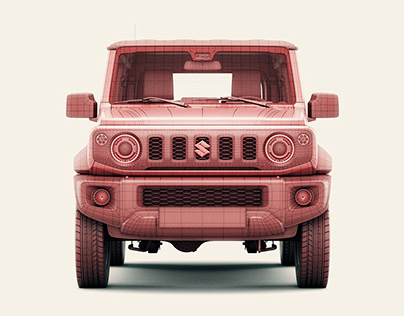 CGI | Suzuki Jimny 2019 | Clay renders