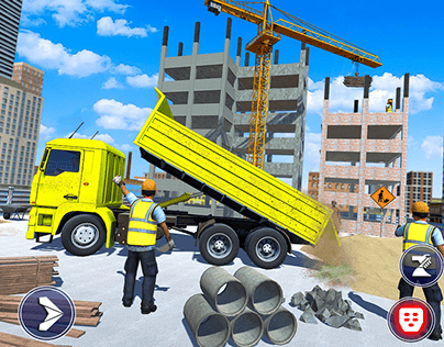 Heavy Machinery Construction Game