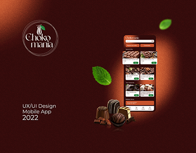 Chocolate Delivery app UX/UI
