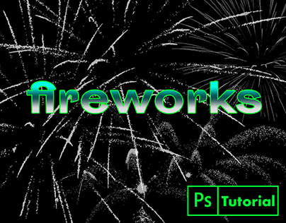 Make Fireworks Image - Photoshop Tutorial