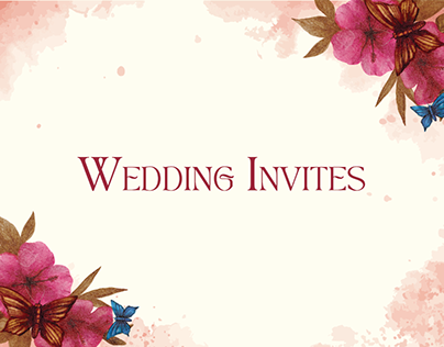 Project thumbnail - Wedding Invites