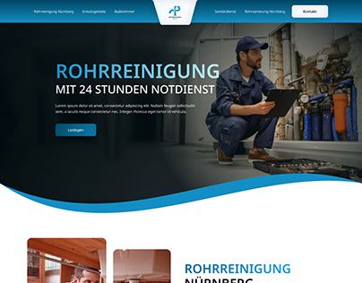 Plumbing Website Re-Design