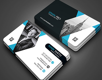 Business / Visiting card design concept
