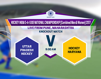 Offline Sports Graphic for Hockey India