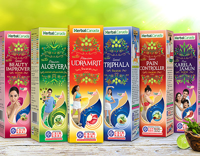 Herbal Products Packaging & Branding