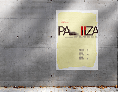 Poster for exhibition PAUZA