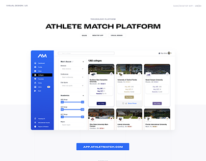 Athlete Match - Technology Platform