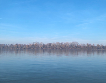 Danube River in Belgrade