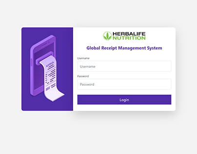 Global Receipt Management System