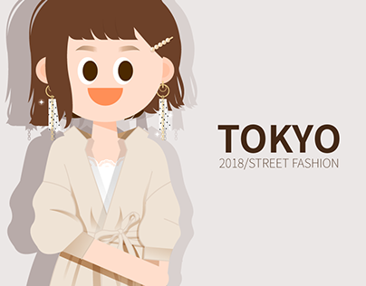 2018 TOKYO girls fashion in S/S