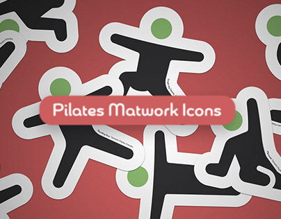 Pilates Matwork (icon set)
