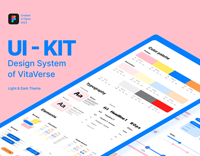 UI KIT | Design System of VitaVerse