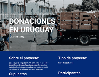 Donaciones en Uruguay