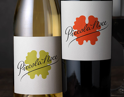 Piccola Noce Wine Packaging Design & Logo
