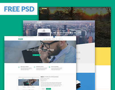 MADE - FREE BUSINESS TEMPLATE