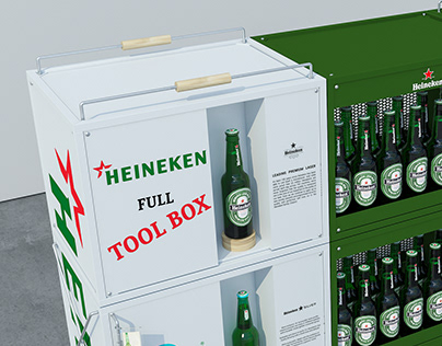 Heineken Serbia Multi-Brand display rack