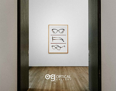 Social media designs for Optical Gallery
