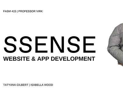 SSENSE Website and App Development