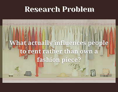 Marketing research for rental fashion
