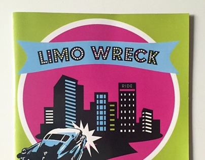 CD Design - Limo Wreck, Self-titled Album
