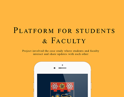 App for students to interact with faculty
