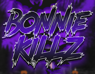 Desenvolvimento logo da banda Bonnie Killz.