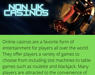 Non uk casinos site