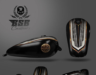 Custom Harley-Davidson custom design project