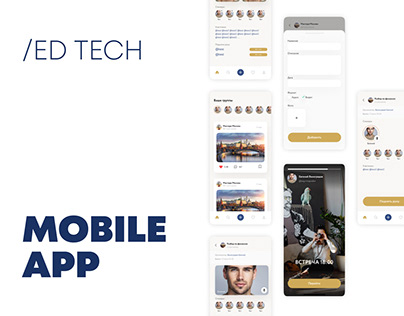 Мобильное приложение / Mobile app / UX UI
