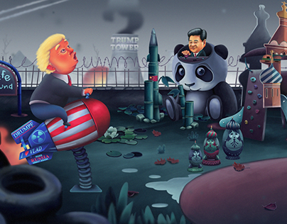 Covfefe Playground feat. Trump, Kim, and Vlad