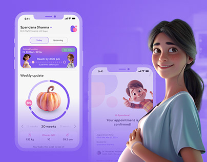 Project thumbnail - Prego - Prenatal Live Update App