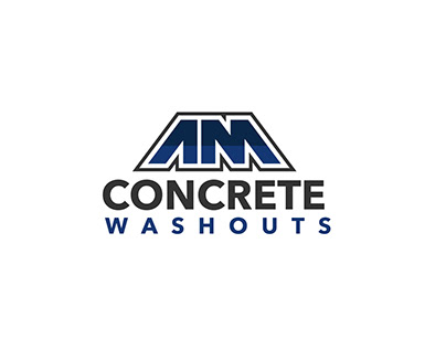 AM Concrete Washouts logo