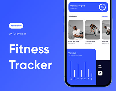 Fitness Tracker App - Mobile app design