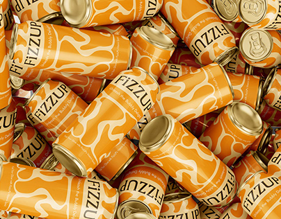 FizzUP Drink - Packaging Design