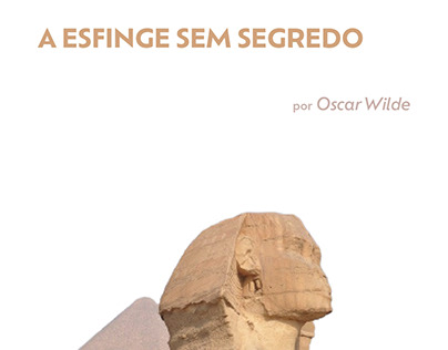 Diagramação de "A Esfinge Sem Segredos" por Oscar Wilde