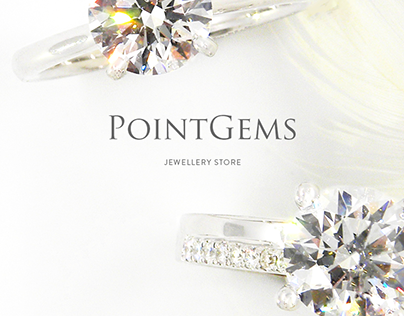 PointGems - jewellery store identity & web design