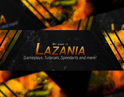 Lazania YouTube Banner