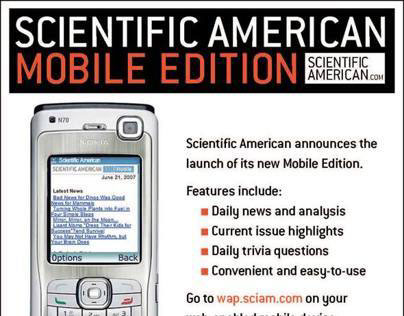 Scientific American Web Banners