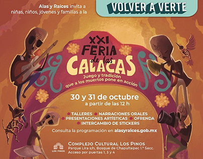 XXI Feria de las Calacas, 2021