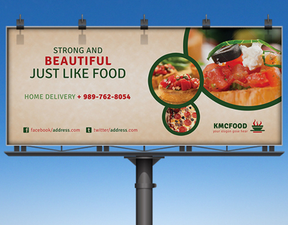 Restaurant Business Billboard