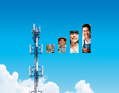 Key Visual dtac Network 5G Nationwide (2022)
