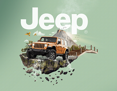 Jeep Poster COMPOSITION