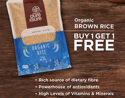 Brown Rice Emailer and Web Banner
