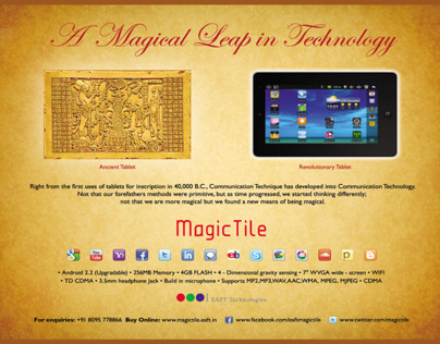 Magic Tile Tablet Ad Camp