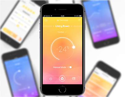 Smart Thermostat App - Concept