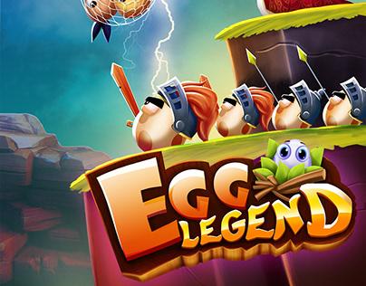 Egg Legend Game Concept Art and UI