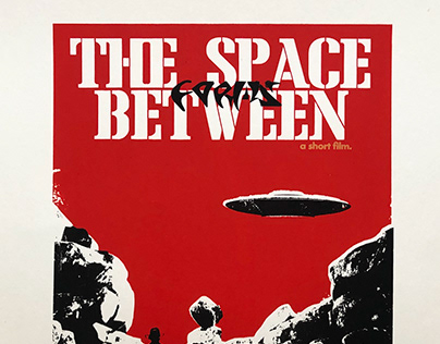 The Space Between; Screen Print