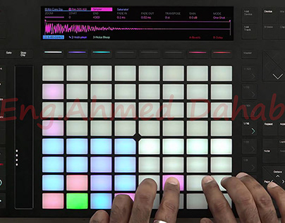 Ableton push device controller